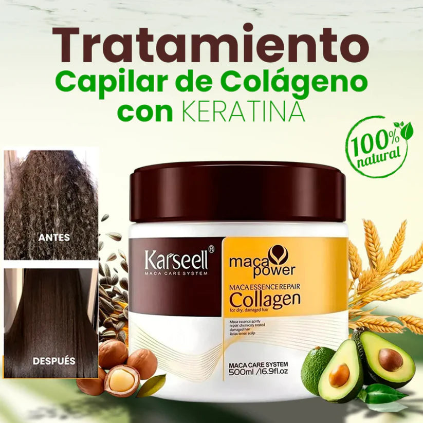 🌟 Karseell Botox Capilar – Cabello Sedoso, Libre de Frizz en Minutos