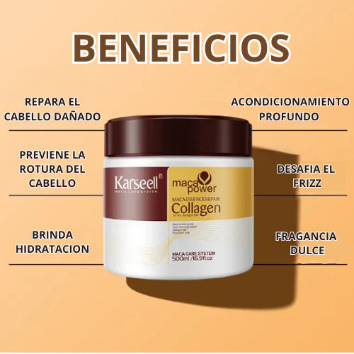 🌟 Karseell Botox Capilar – Cabello Sedoso, Libre de Frizz en Minutos