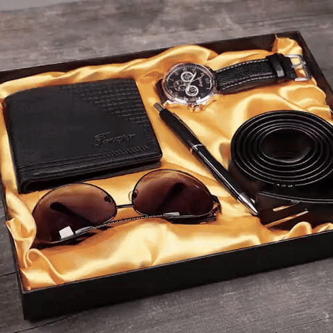 Set de Lujo Masculino 6 en 1 // 🎁 El Regalo Perfecto para Papá